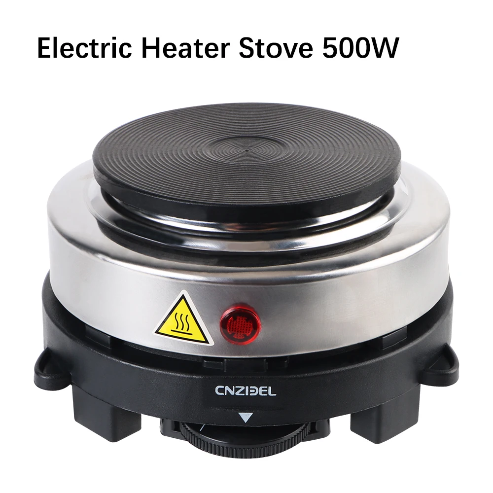 

Milk Water Coffee Heating Furnace Multifunctional Mini Electric Heater Stove Hot Cooker Plate 500W 220V KitchenAppliance EU Plug