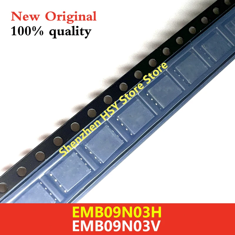 (10piece)100% New EMB09N03H EMB09N03V B09N03H B09N03V EMB09N03 B09N03 QFN-8 Chipset