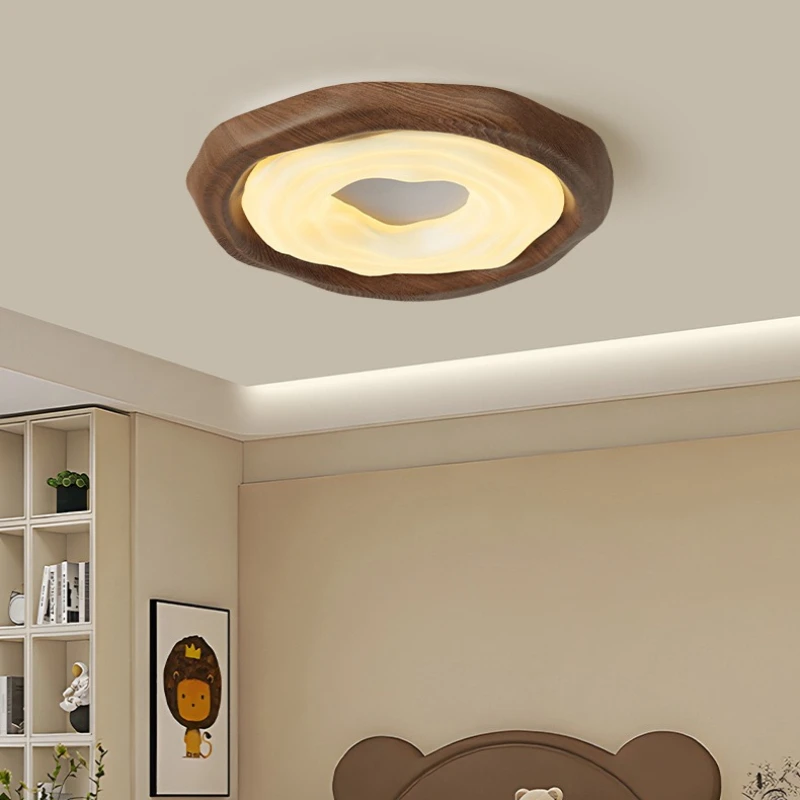 French Vintage Acrylic Ornaments Ceiling Lights for Study Bedroom Ambiance Room Decoration Delicate Suspension Whole House Lamps