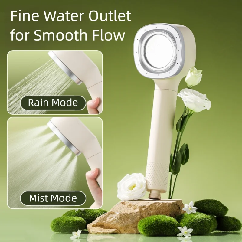 

Two Modes Filter Shower Head High Pressure Showerhead Filtration Purification Bathroom Accessories Filtered Hard Water