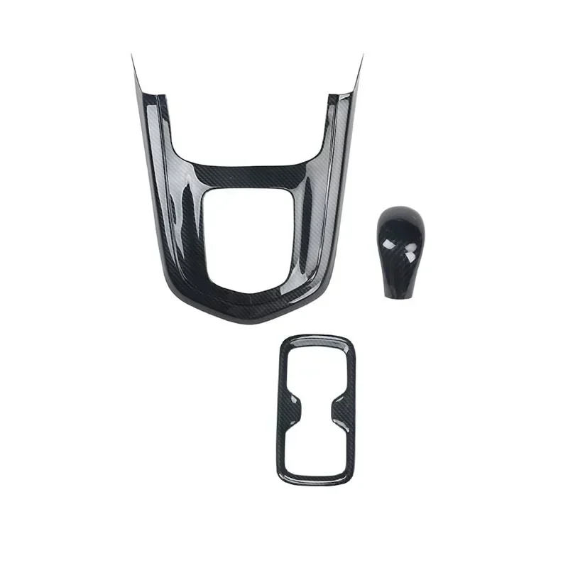 Para Nissan Terra Navara NP300 2018-2020 ABS conductor de mano derecha accesorios de fibra de carbono decoración Interior molduras pegatinas