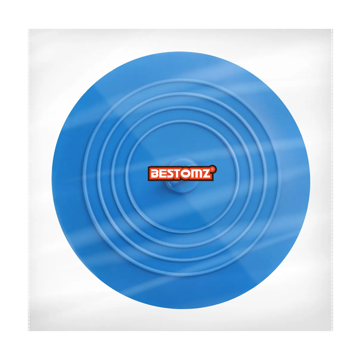 

Bathtub Drain Stopper Silicone Tub Stopper Round Blue Soft Suction Cup Seal Universal Drain Cover Sink Plug Kitchen Bathroom