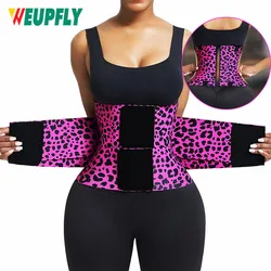 Waist Trainer Sweat Belt Waist Trainer Girdle Corset Women Tummy Body Shaper Shapewear Fat Burning Fitness Modeling Strap