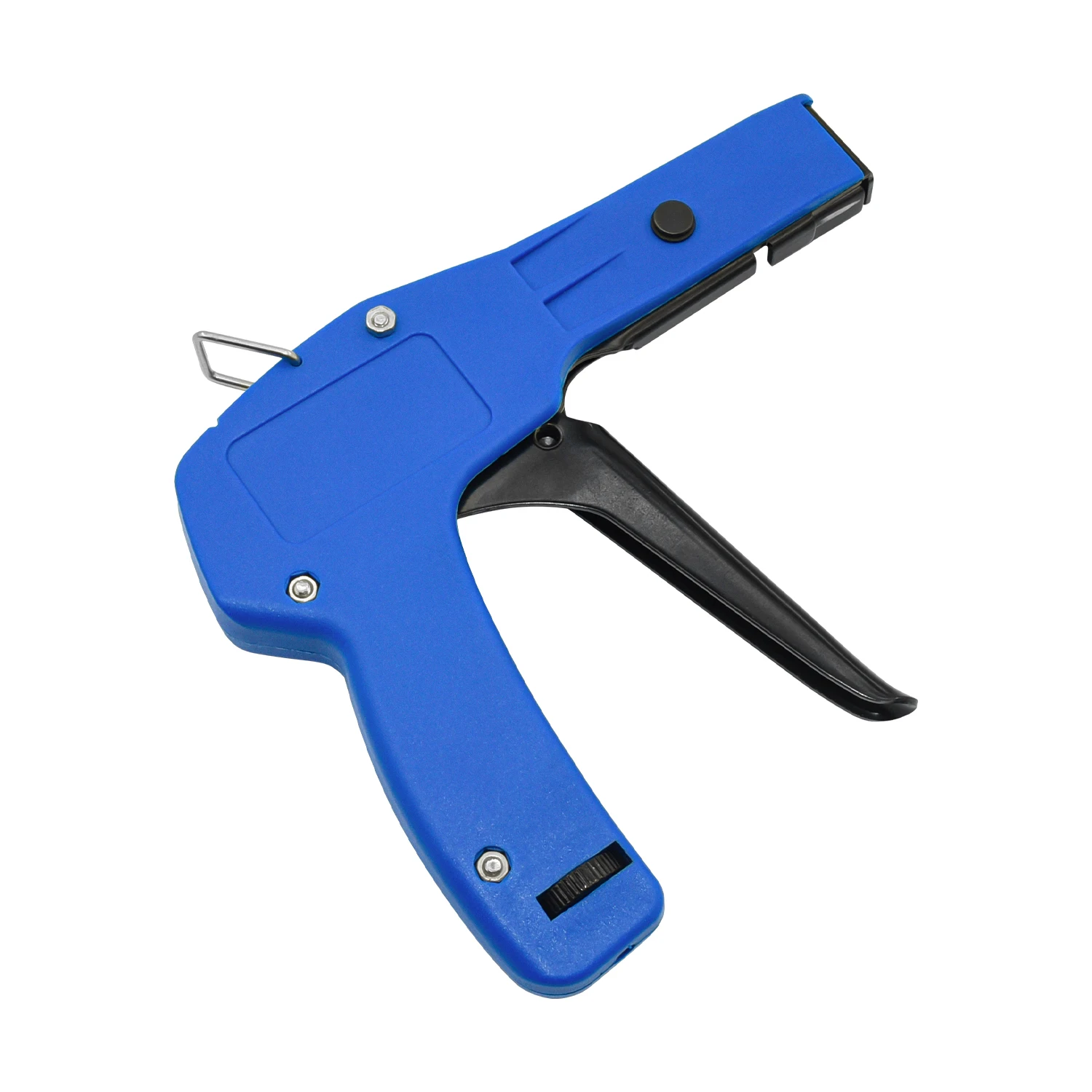 

Пистолет для кабельных стяжек, Эргономичный ручной крепежный пистолет на молнии, Регулируемый натяг для крепления, Инструмент для режущего крепления кабельных стяжек