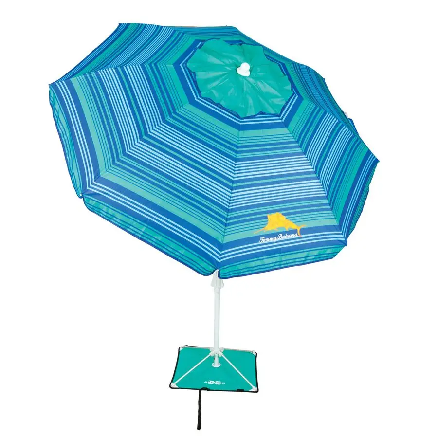 

Bahama ANCHORX Adjustable Beach Umbrella Base System with Sand Anchor and Carrying Bag, SPF 50 Protection Portable Outdoor Marke