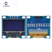 XCW 0.96 inch OLED 4PIN 7PIN IIC Serial White Display Module 128X64 I2C SSD1306 12864 LCD Screen Board for Arduino