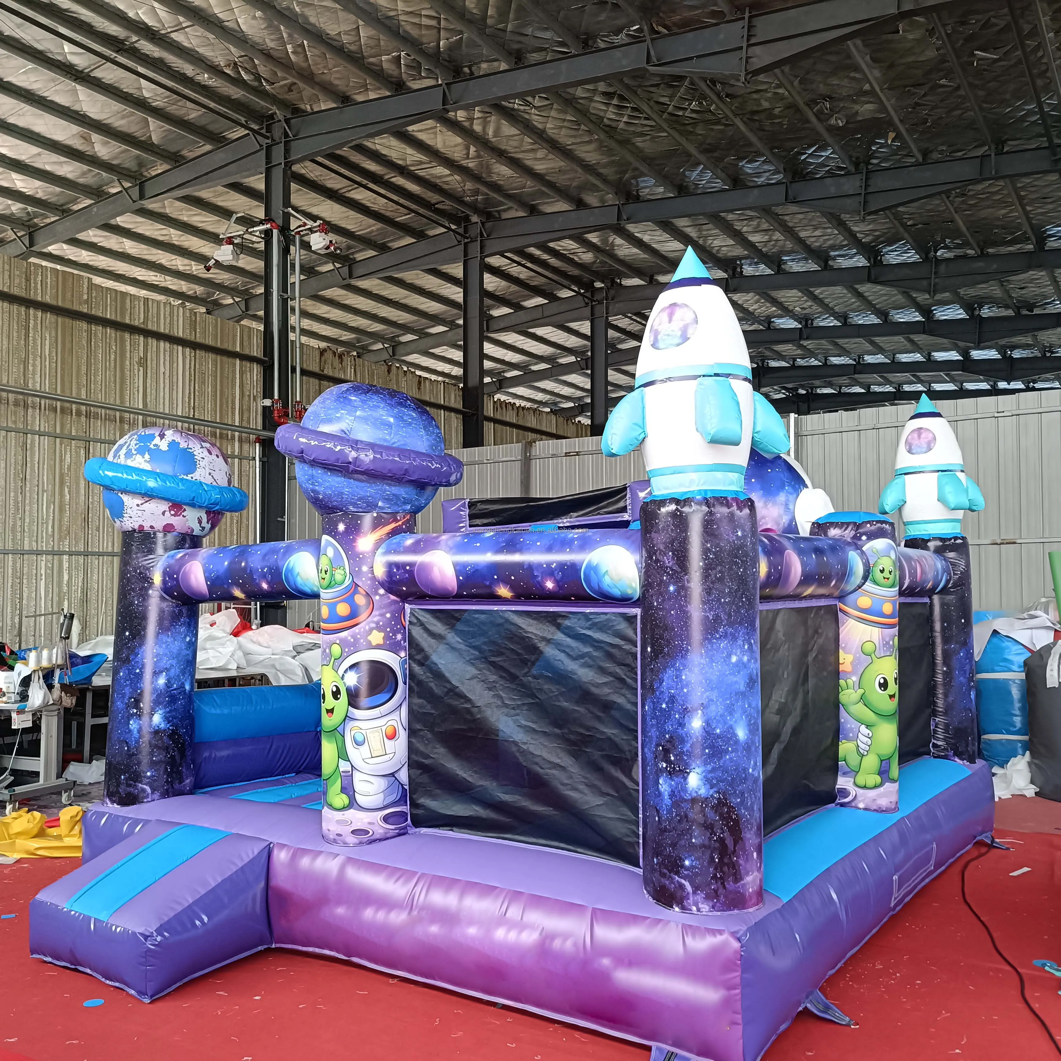4m*5m Şatosu, PVC Şişme Ev, Yü - Kids Outdoor House incelemesi ve fiyatı