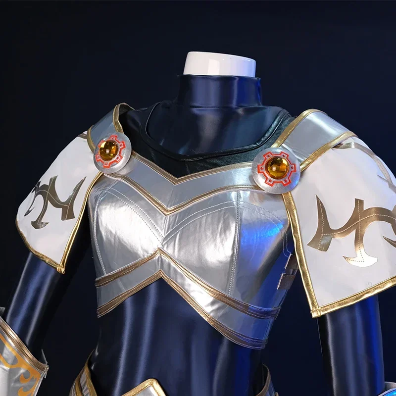 ROLECOS Gioco LOL La Signora della Luminosità Lux Costume Cosplay Lux Magic College Girl Uniform Donna Halloween Set completo costume