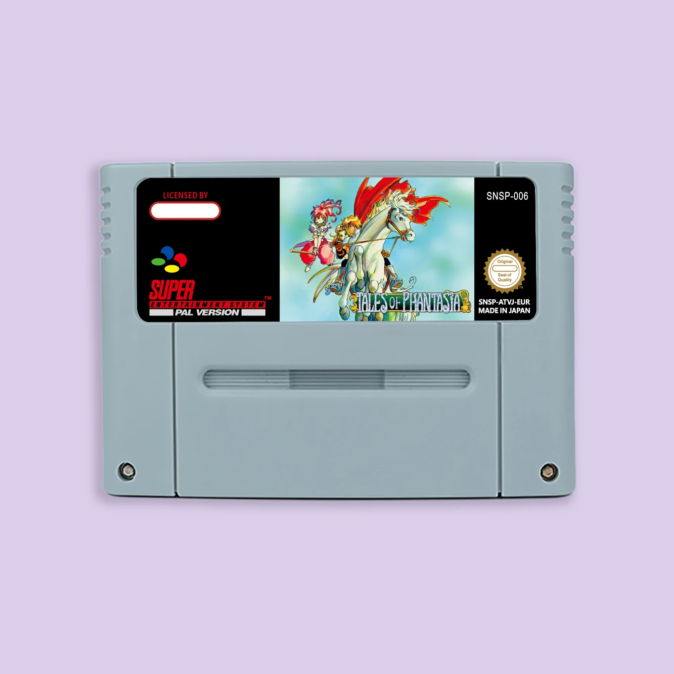 Tales of Phantasia RPG game for SNES 16 bit Single Game Card with USA NTSC or EUR PAL Video Game Consoles Cartridge