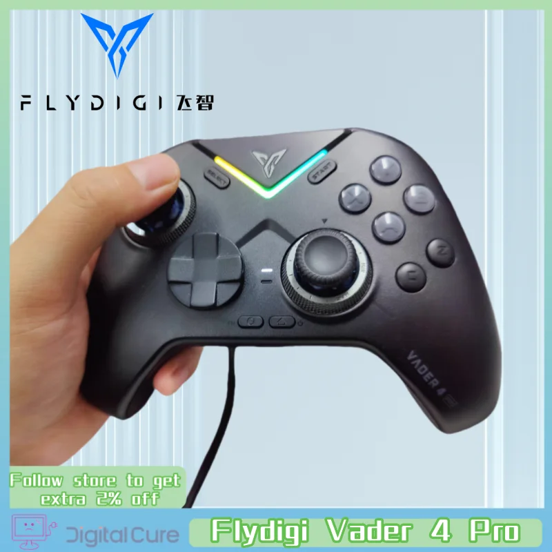 2024 Flydigi Vader 4 Pro Gamepad Athletic Elite Handle Wireless 1000Hz Gaming Controllers Hall Rocker Xbox Steam Pc Custom