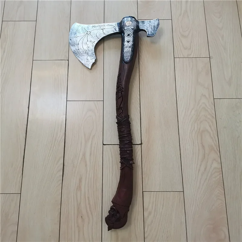 

Cosplay World Of Warcraft Furious Battle Axe Prop Role Playing Game Hot Style Ghost Axe PU Weapon Model Toy Prop 93cm