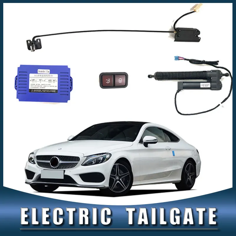 For Benz C Class W205 Trunk installation and Electric trunk lid variant automatic start electric tailgate tow bar