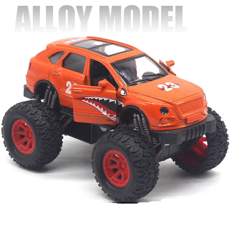 1: 36 سبيكة التراجع عجلة كبيرة على الطرق الوعرة نموذج مركبة ، محاكاة الصوت والألعاب الخفيفة ، تحصيل هدية الحلي ، بالجملة