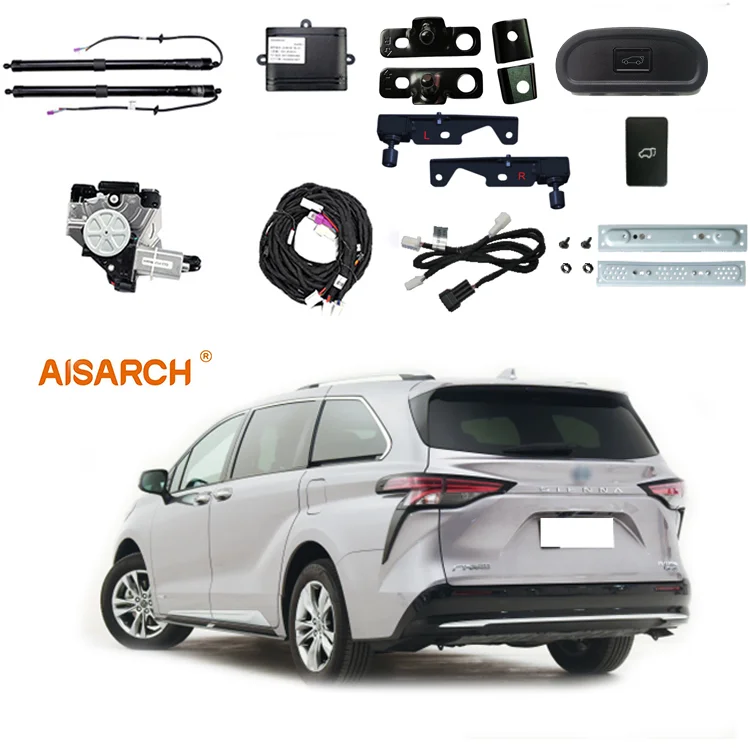 Power Lift Gate Smart Power Tailgate Lift Strut Optional Foot Sensor For Toyota Sienna