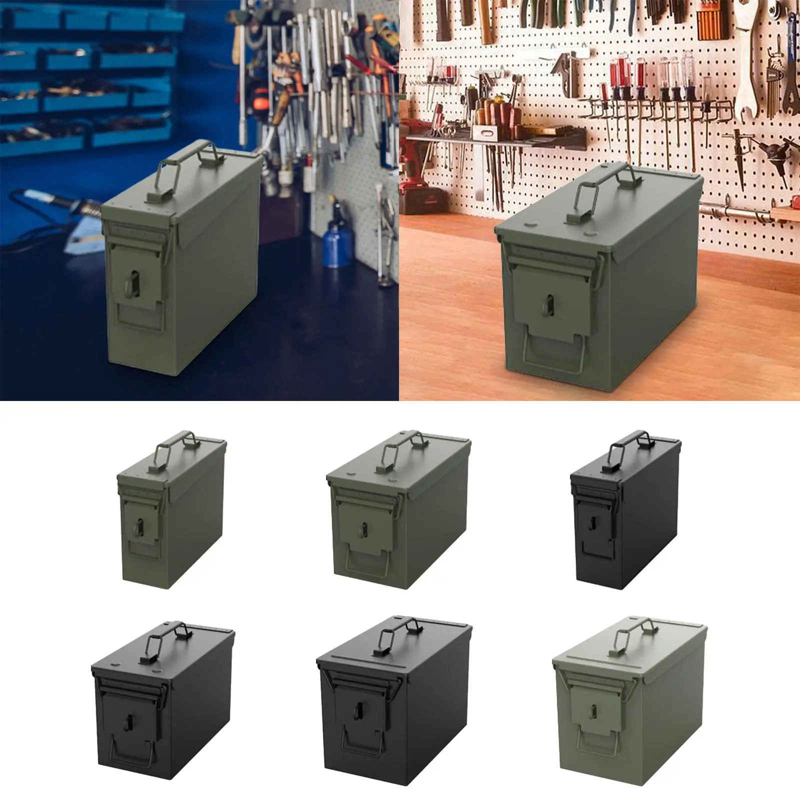 

Portable Tool Storage Box Carrier Hard Case for Equipment Components Travel