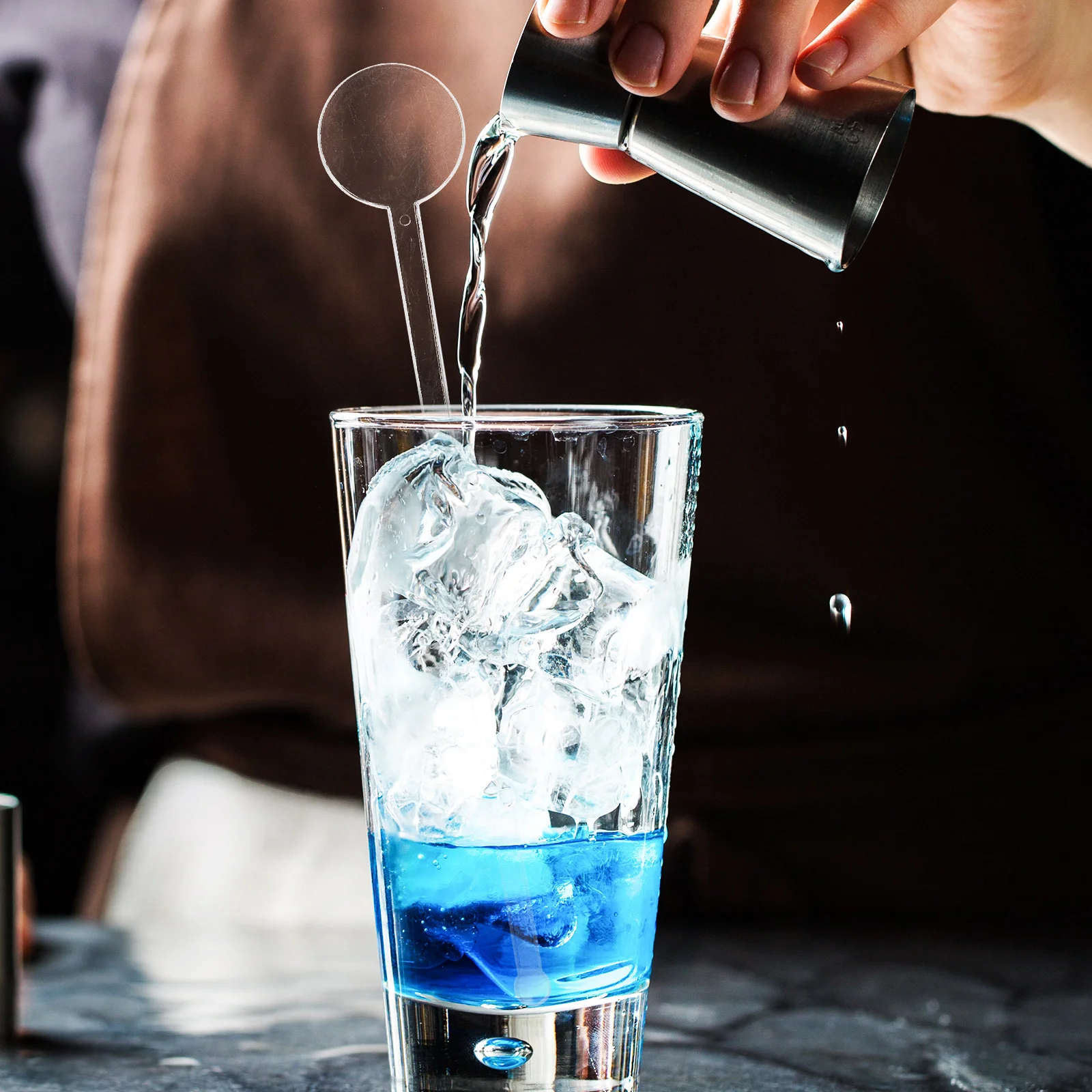 

80pcs Beverage Stirrer Drink Stirrers Mixing Sticks for Cocktails Juices Milk Tea Home Bar Restaurant Hotel Safe Non Deform