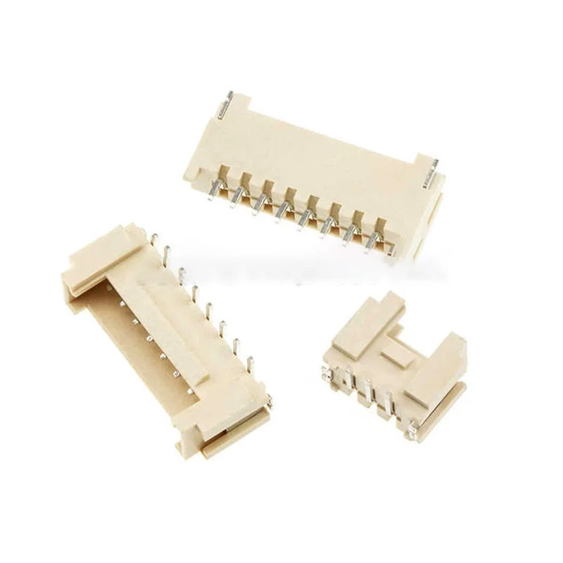 2.0mm snap-in socket flat-pack 2.0 pitch 2/3/4/5/6/8P tape packaging high-temperature resistant