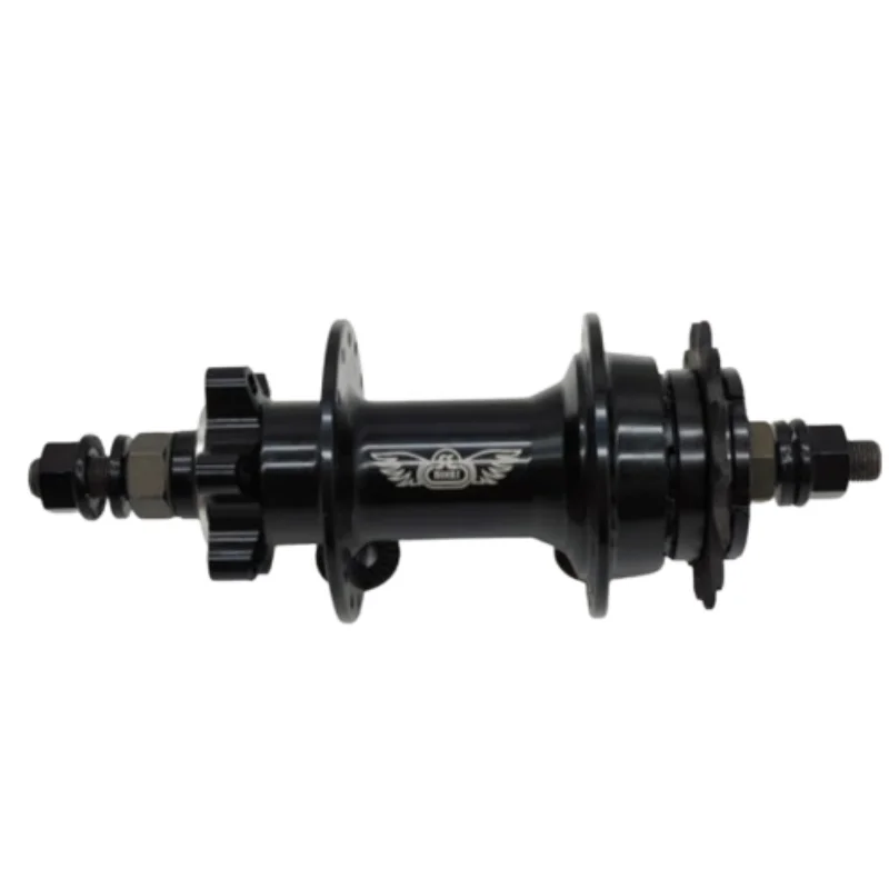 Slope car street car street climbing single-speed bicycle rear hub 28 holes 14 teeth 14T gear 140mm 3/8 thin shaft