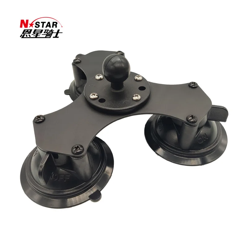 

2PCS Agricultural machinery and equipment Three suction cup bracket Photography shooting bracket Car roof video shooting bracket