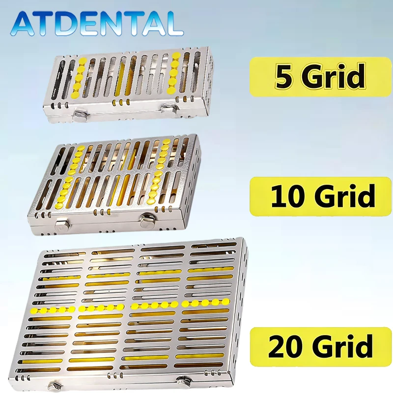 

Кассета-лоток для стерилизации стоматологических и хирургических инструментов, автоклавируемая, для боров