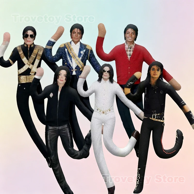 Michael Jackson Plüschpuppe Blind Box Spielzeug Neuer Stil Bewegliche Gelenkfigur Sammlermodell Raumdekoration Cosplay-Requisite Geschenk