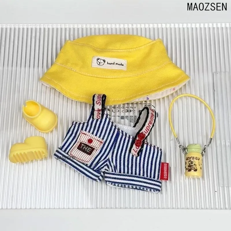 Roupas labubu de desenho animado, roupas fofas de minions wukong, mini conjuntos de roupas de boneca de vinil, acessórios de boneca kawaii, presentes, design original