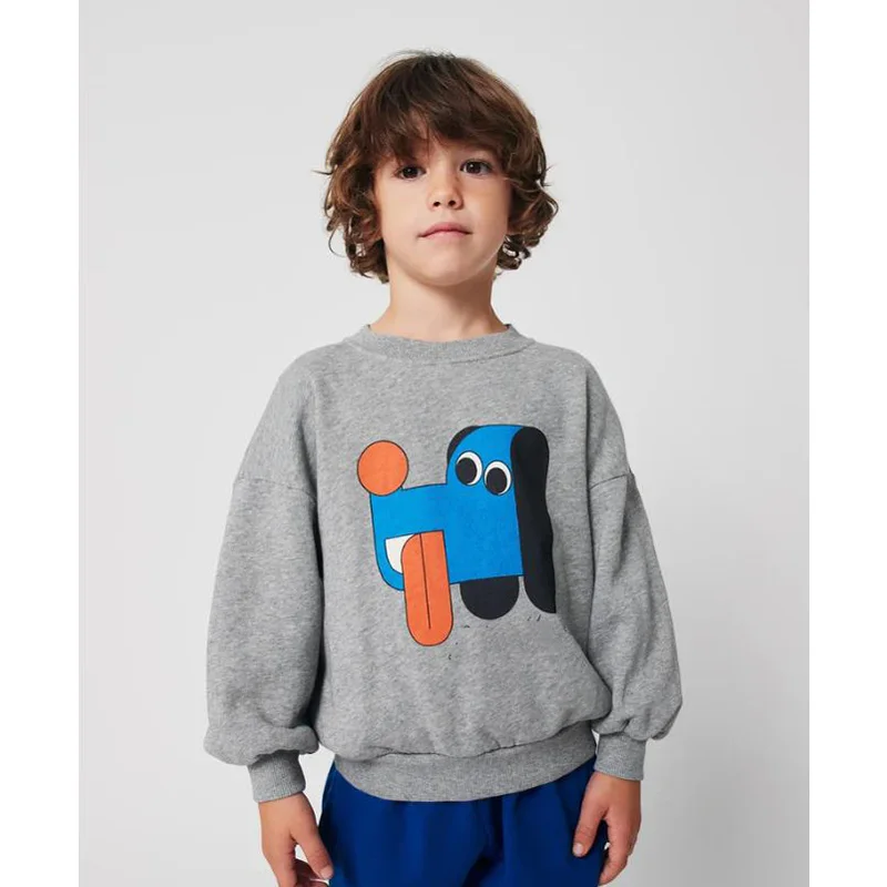 Boys Sweatshirts 2026 Autumn Spring Long Sleeve Tops for Kids Cartoon Girls Pullovers Terry Children Outfits Tees Baby Clothing