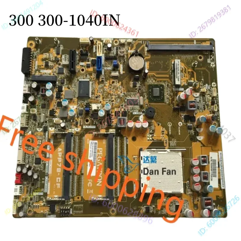 

APP78-CF For HP TouchSmart 300 300-1040IN AIO Motherboard 510762-001 540762-002 Mainboard 100%Tested