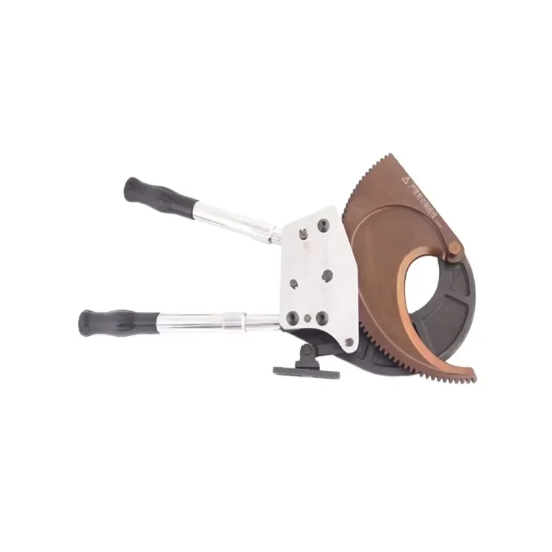High Cutting Precision Ratcheting Cable CutterJ-130, Cuts up to 130mm Copper and 130 Aluminum Cables Quick-release Lever