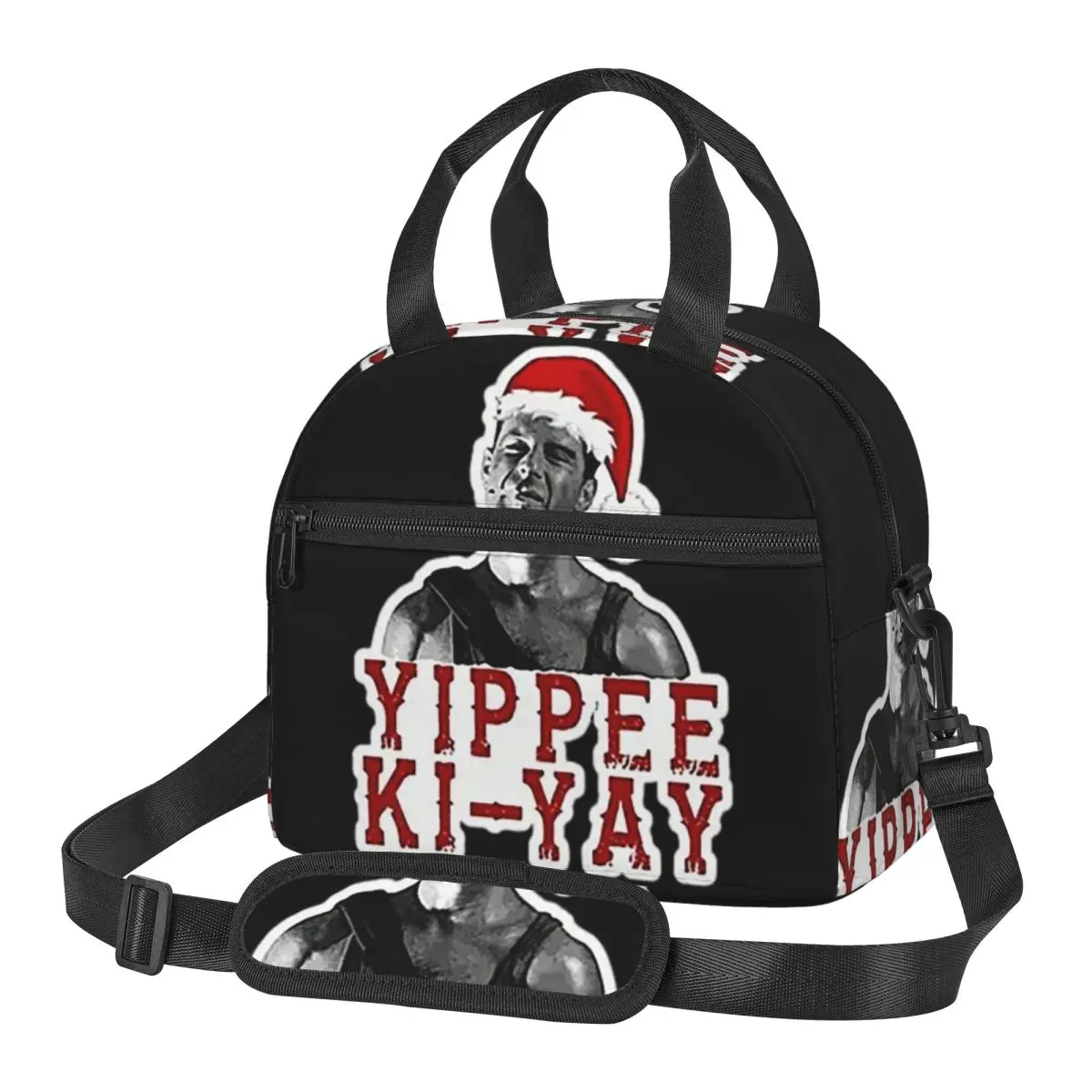 

Термосумка для обедов Yippie Ki-Yay Die Hard Christmas для женщин и детей, герметичная, для еды, термосумка-тоут