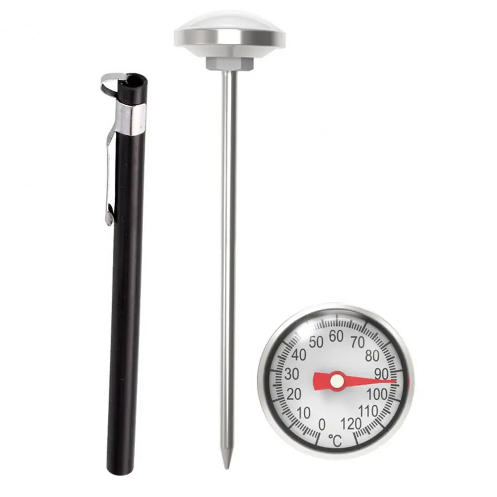 Water Thermometer Good Stability Meat Thermometer Anti-scalding Milk Tea Coffee Food Temperature Measure Tool Multi-purpose