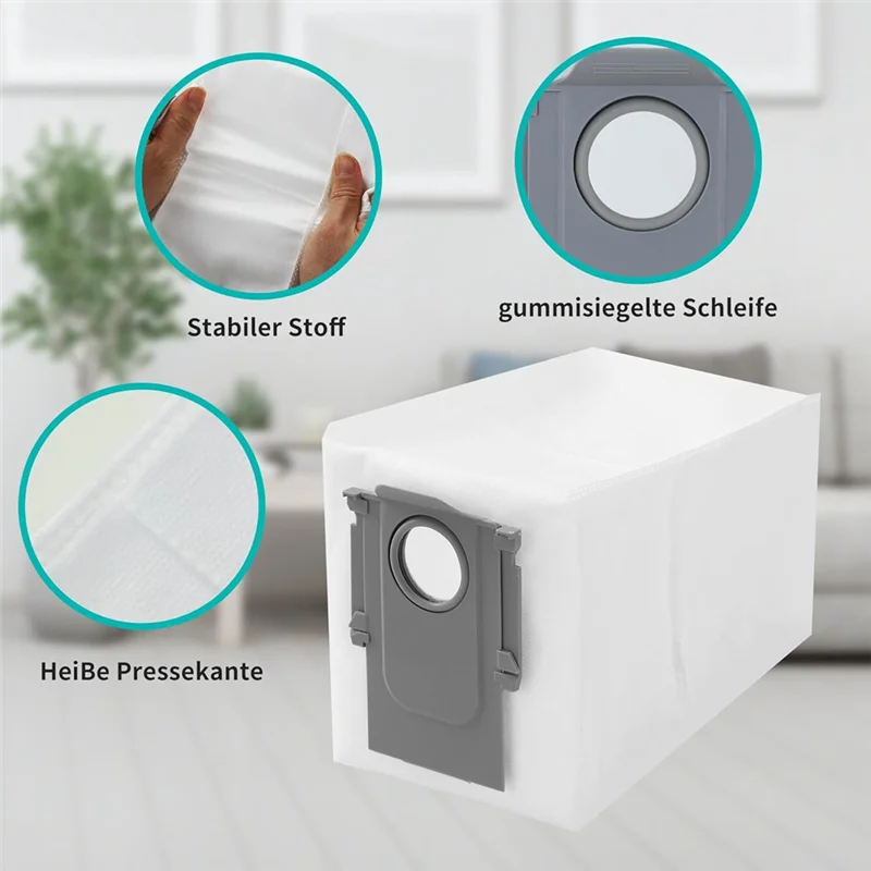 YCOC-Sacchetti per aspirapolvere per Roborock Q Revo/Qrevo Pro/Qrevo Maxv/Qrevo S/Qrevo Master/Qrevo Slim/Qrevo Curv Accessori Parti