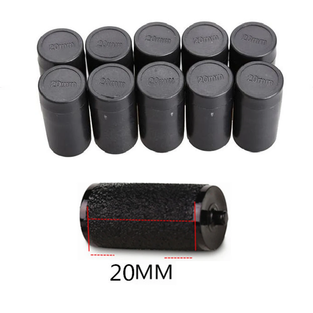 10PCS  20mm Refill Ink Rolls Ink Cartridge for MX5500 Marking Price Labeler Tag Guns Print Equipment Roller Price Tag Tool