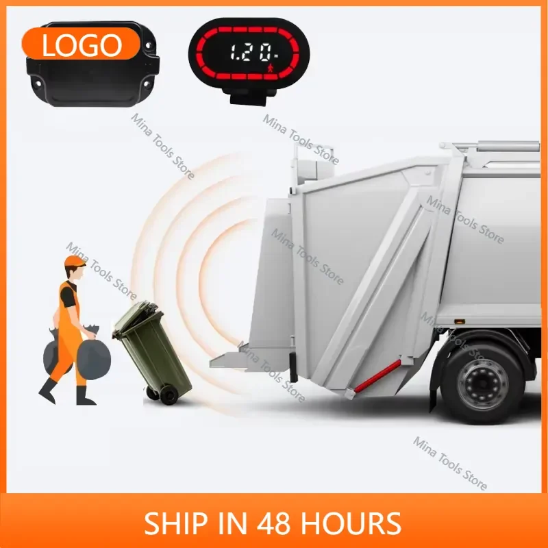 CF75 Garbage Truck with Backup and Safety Solutions for Refuse & Waste Vito Model Includes Blind Spot Solutions