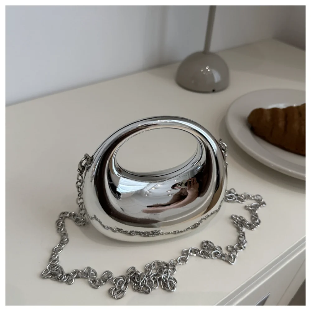 

Модная вечерняя сумка на цепочке, глянцевая акриловая сумка, женская сумка для смены помады, роскошная вечерние сумка через плечо для хранения, клатч