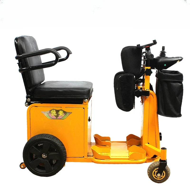 

Assisted standing electric wheelchair Intelligent fully automatic paraplegic rehabilitation training disabled scooter