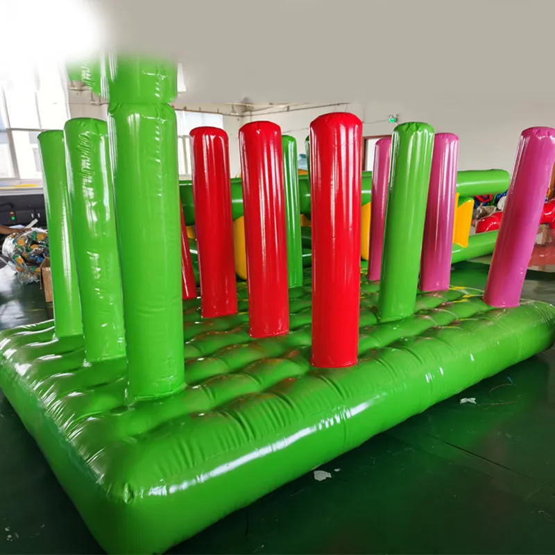Fun Games Props Inflatable Through Jungle Obstacles Outdoor Activities Game Equipment