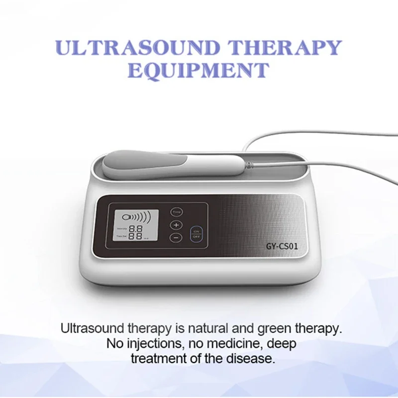 آلة العلاج بالموجات فوق الصوتية معدات العلاج الطبيعي لتخفيف آلام العضلات العناية الشخصية جهاز تدليك الجمال بالموجات فوق الصوتية