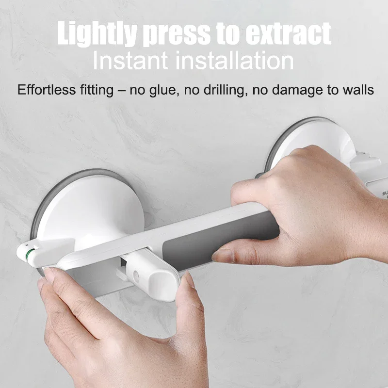 

Поручень без удара, сверхмощная присоска, ручка для душа, прочные присоски, стеклянная дверь для ванной комнаты, поручни для ванной комнаты