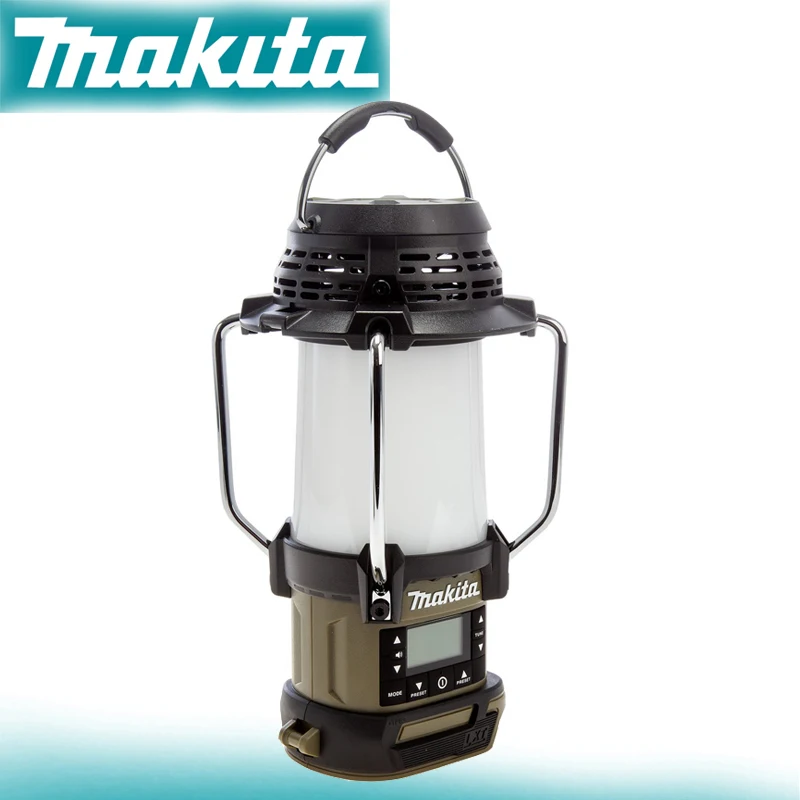 makita lxt cordless olive green fm radio lantern acessorio ferramenta multifuncional portatil recarregavel 144v 18v dmr055o 01