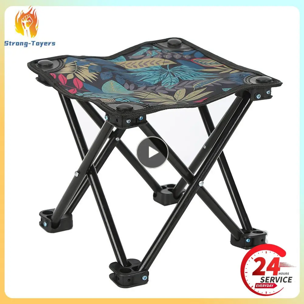 

Folding Chair Beach Picnic Fishing Seat Bearing 300kg Portable Ultra-light Outdoor Camping Tools Fishing Stool Fishing Chair