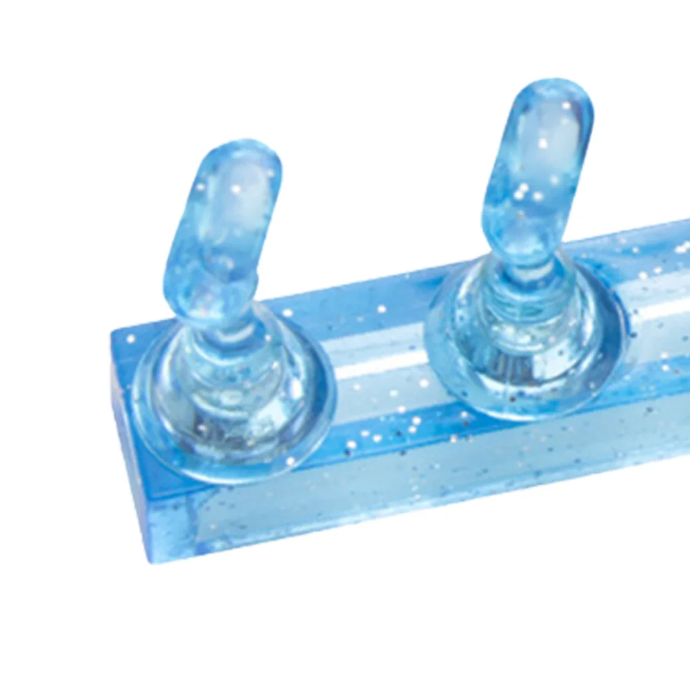 2 مجموعة من حوامل الأظافر المغناطيسية، حامل عرض الأظافر، أداة تجميل الأظافر، حامل تدريب الأظافر الأكريليكية للأظافر الاصطناعية