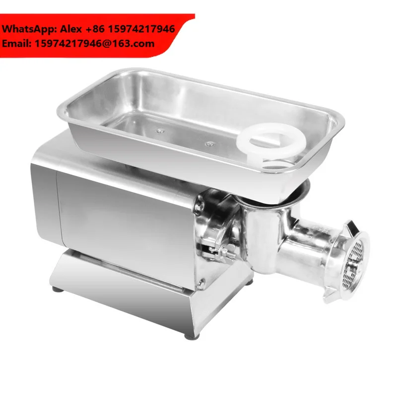 Stainless Steel Commercial Meat Chopper Machine Meat Mincer Meat Grinder Electric