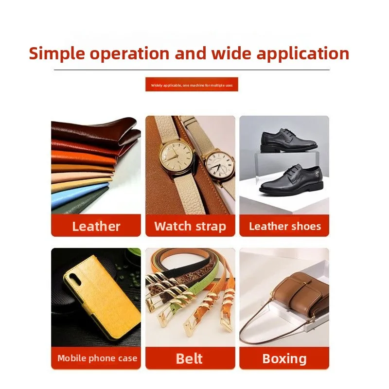 

Leather edging machine fast and full edging belt bag box book cover insole woodworking edge sealing oil edge flat round edge