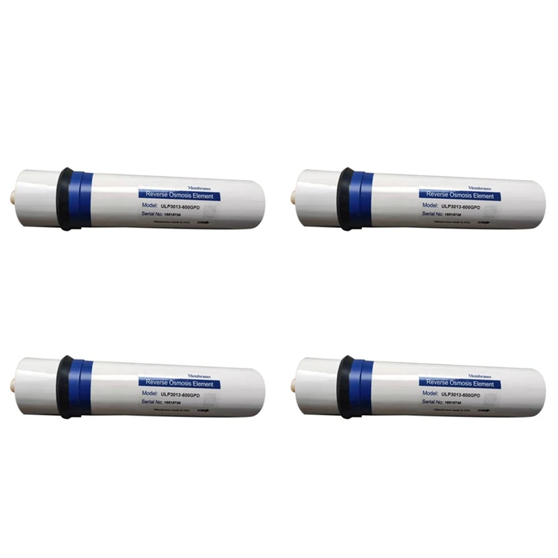 

4X 600 Gpd Osmosis Inversa Filter Reverse Osmosis RO Membranes Elements ULP3013-600 Water Filter Cartridge