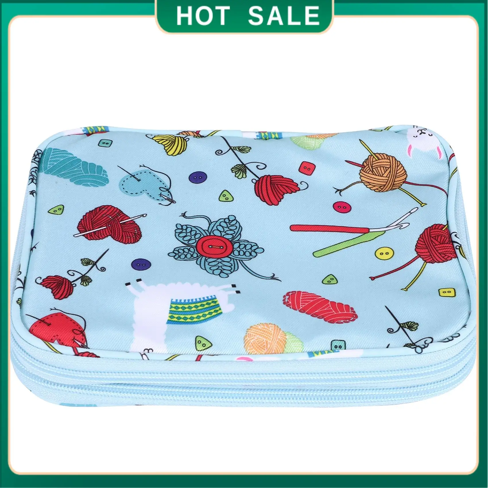My Home Empty Knitting Needles Case Travel Storage Organizer Storage Bag For Circular Knitting Needles And Accessories Kit Bag