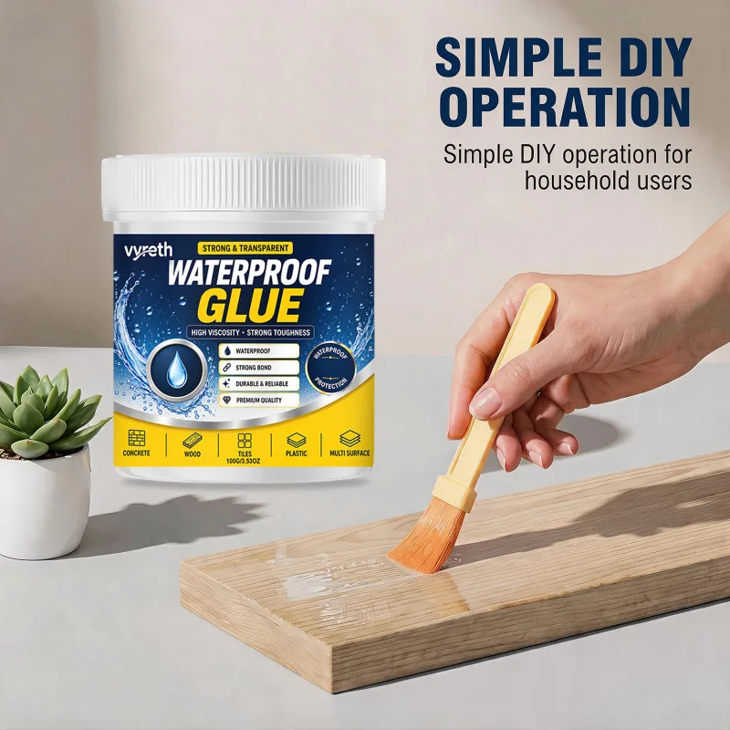 Munich-Developed Advanced Technology And Nuclear Submarine-Grade Ultra-Strong Transparent Waterproof Sealant