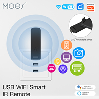 MOES Tuya Infrared WiFi Remote Controller Wireless USB IR for IR TV Fan Switch Smart Home Automation Support Alexa