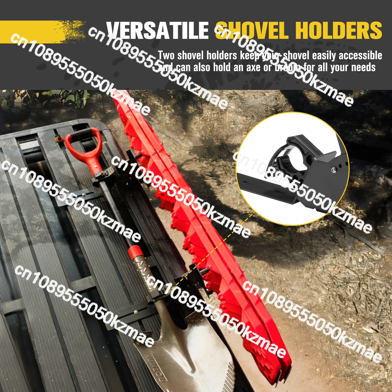 مجموعة تثبيت المسار من BUNKER INDUST، مجموعة دعامات كاملة لتخزين ألواح الاسترداد