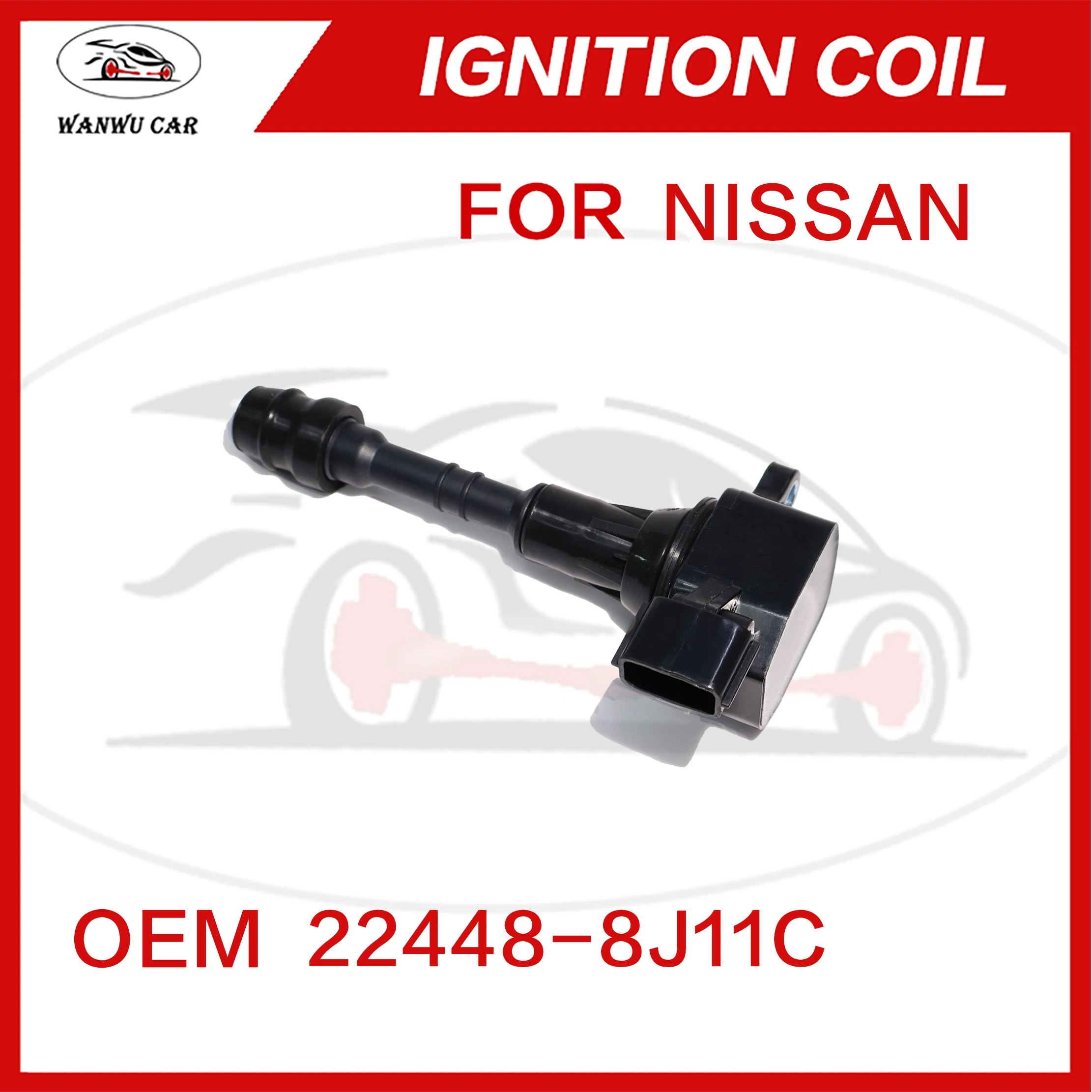 22448-8J11C Ignition Coil Igniter Suitable For NISSAN INFINITI 22448-8J115 22448-8J111 ​22448-8J225